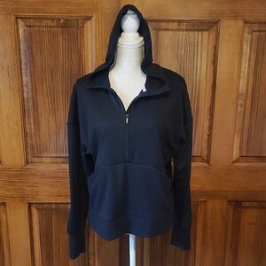 Black All In Motion Hooded Pullover Sweatshirt